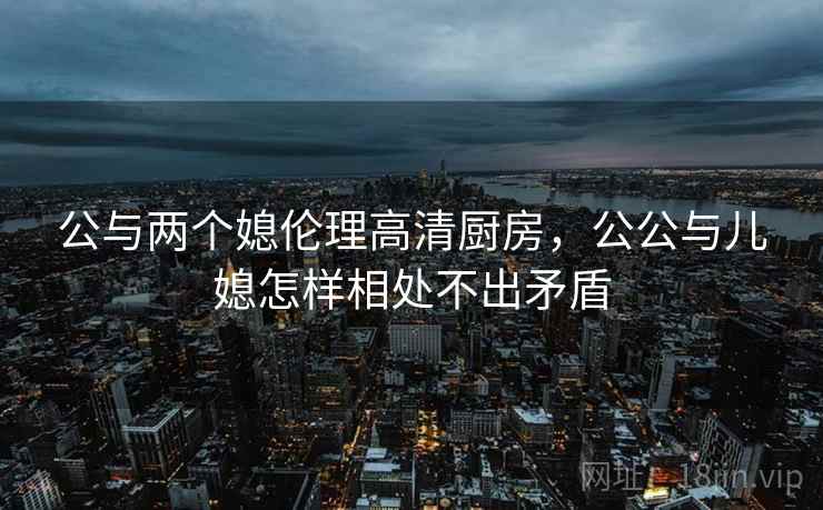 公与两个媳伦理高清厨房，公公与儿媳怎样相处不出矛盾